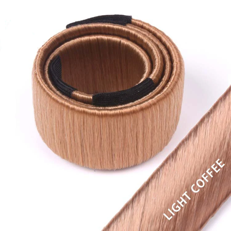 Light Coffee Haimeikang, волшебная Укладка волос, многофункциональные волосы, Пончик для девочек, аксессуары для волос, французский твист, волшебный инструмент, сделай сам, булочка для волос - Цвет: Light Coffee