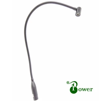 12 в 1 Вт LED 3 контакта 4 XLR GOOSENECK светильник для аудио консоли|led gooseneck light|gooseneck lightled |