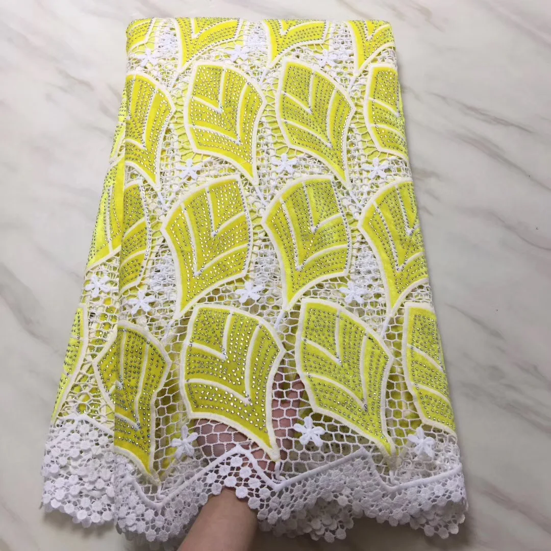 African Lace Fabric 2018 High Quality Velvet With Sequin Gold Applique Dresses For Women | Дом и сад