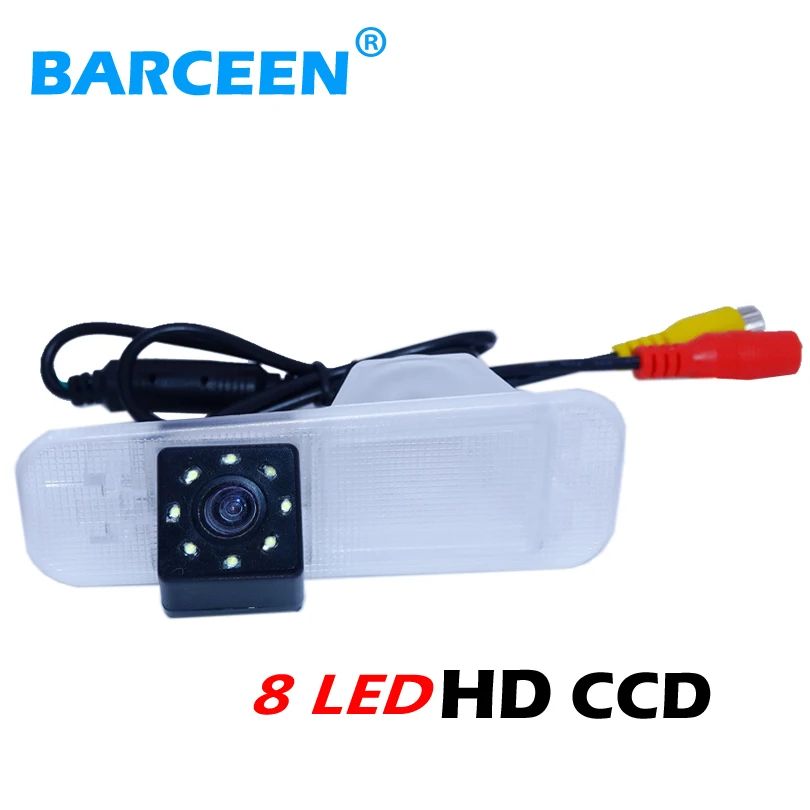 

new arrival car backup camera water-proof IP 69K bring hd ccd image 8 led beautiful lights lens apply for KIA K2 Rio Sedan