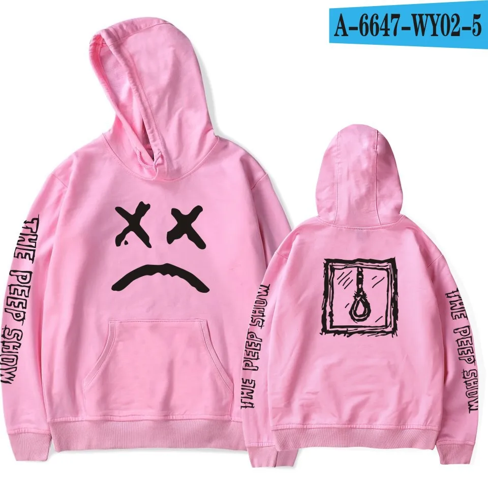 Kpop Lil открытый уличный свитер с капюшоном для мужчин и женщин толстовка детей