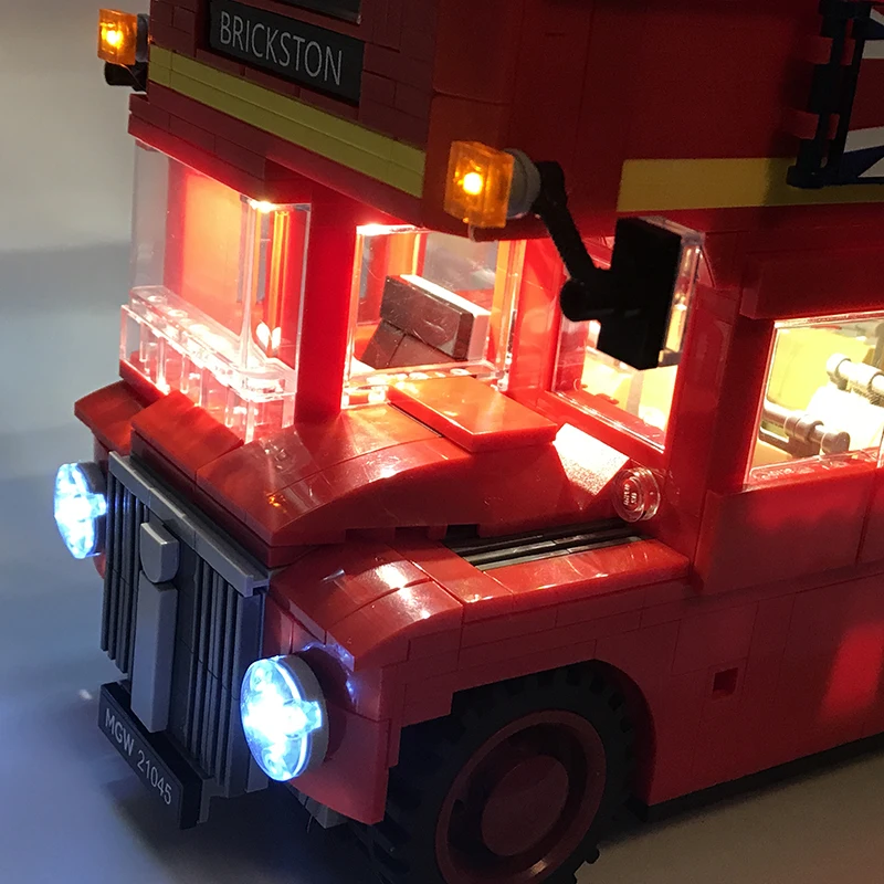 Светодиодный Тор Lego technic 10258 со светодиодсветильник кой совместимый с лондонским