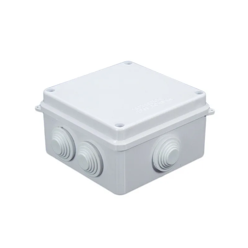 1 шт. ABS пластик IP65 водонепроницаемый распределительная коробка DIY открытый Крытый универсальный Электрический проект корпус кабель