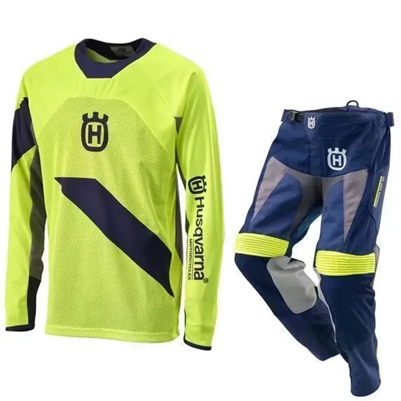 Wholesale 2018 style Husky Motocross car suit jersey motobiker pants racing long-sleeved Shirt Motorcycle Costume ATV mx | Автомобили и