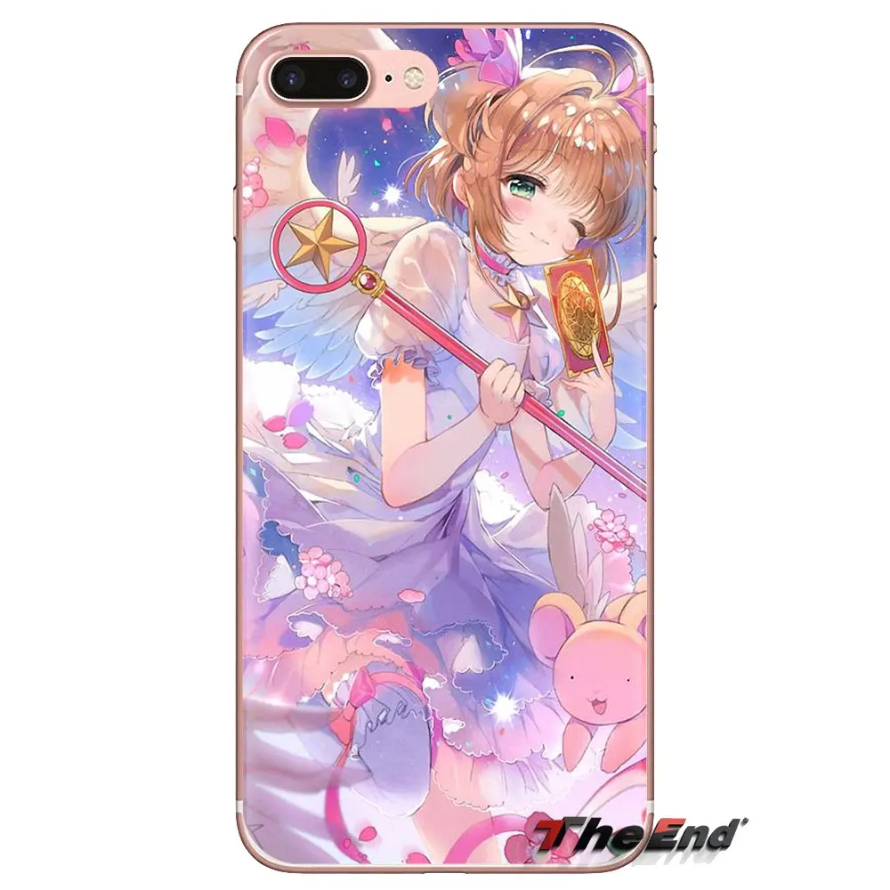 Japan Anime Cardcaptor Sakura For Xiaomi Mi3 Samsung A10 A30 A40 A50 A60 A70 Galaxy S2 Note 2 Grand Core Prime TPU Silicone Case |