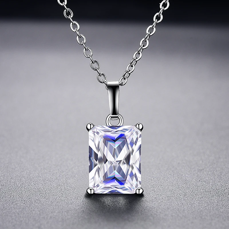 MDEAN White Gold Color Wedding Jewelry Sets AAA Zircon Engagement Rings+Earrings+Pendant Women Fashion Accessories | Украшения и