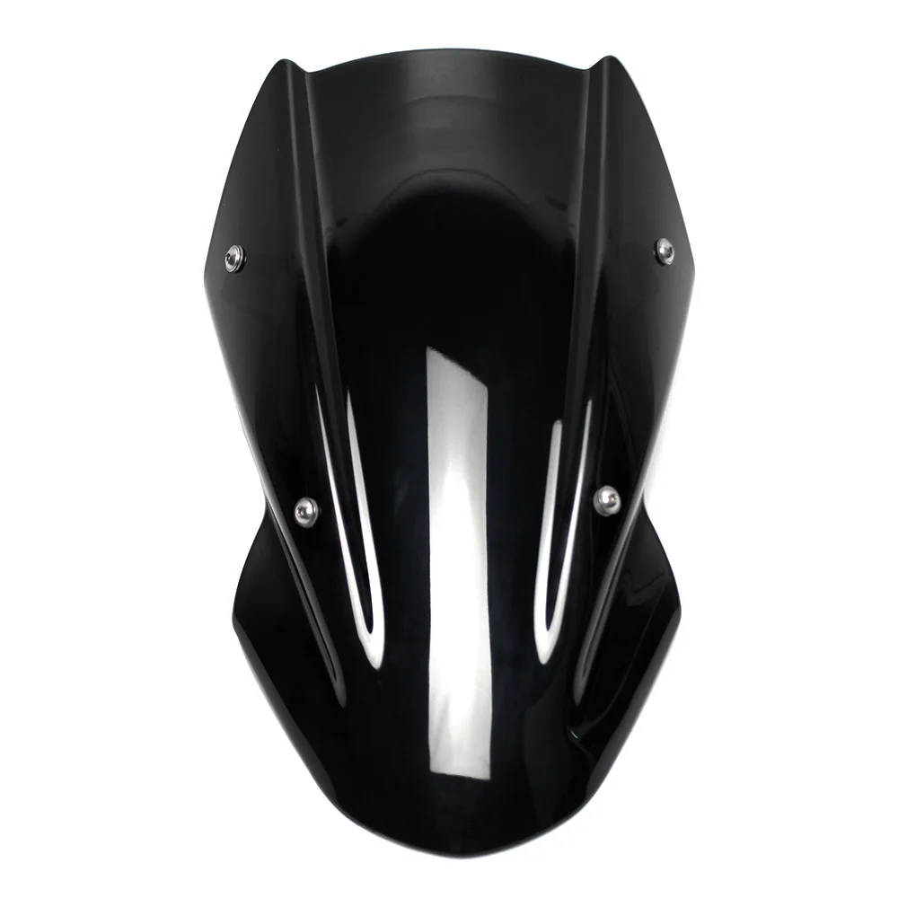 Высокое качество ABS ветровой экран лобовое стекло с кронштейном для Kawasaki Z650 2017 2018