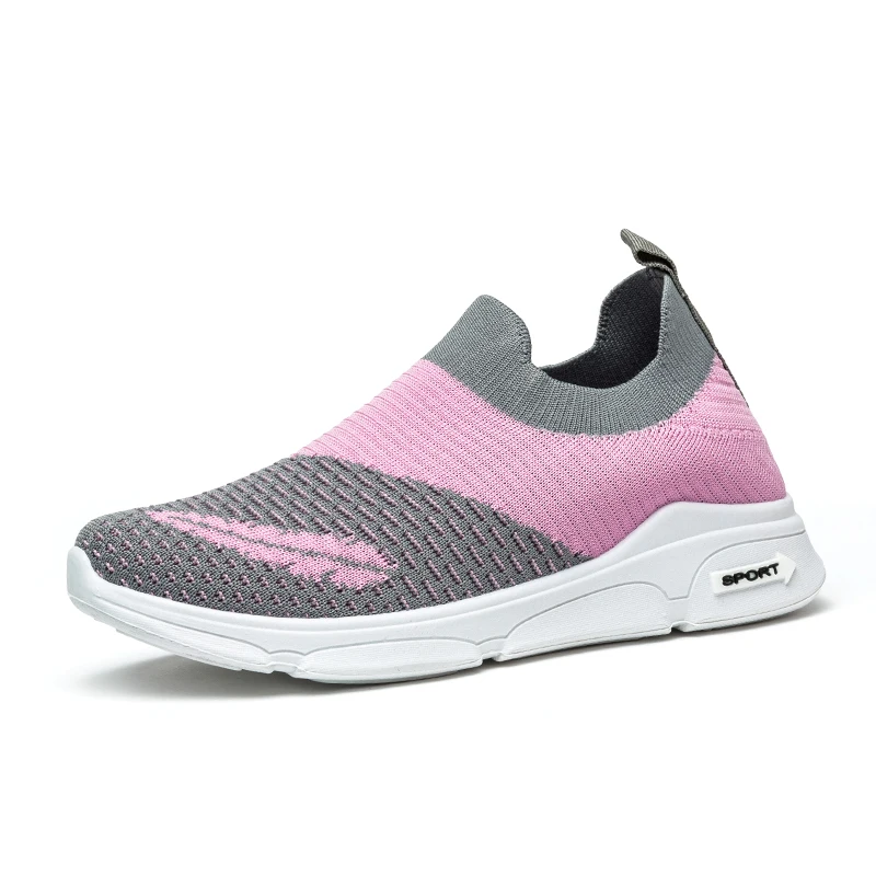 LUONTNOR/Лидер продаж Женские кроссовки для бега Супер дышащие Спортивные Новинка 2018