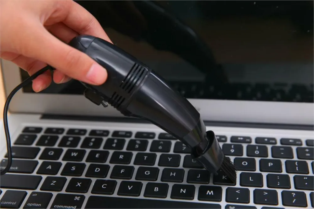 Практичный мини-пылесос USB для очистки клавиатуры компьютера пылесборник