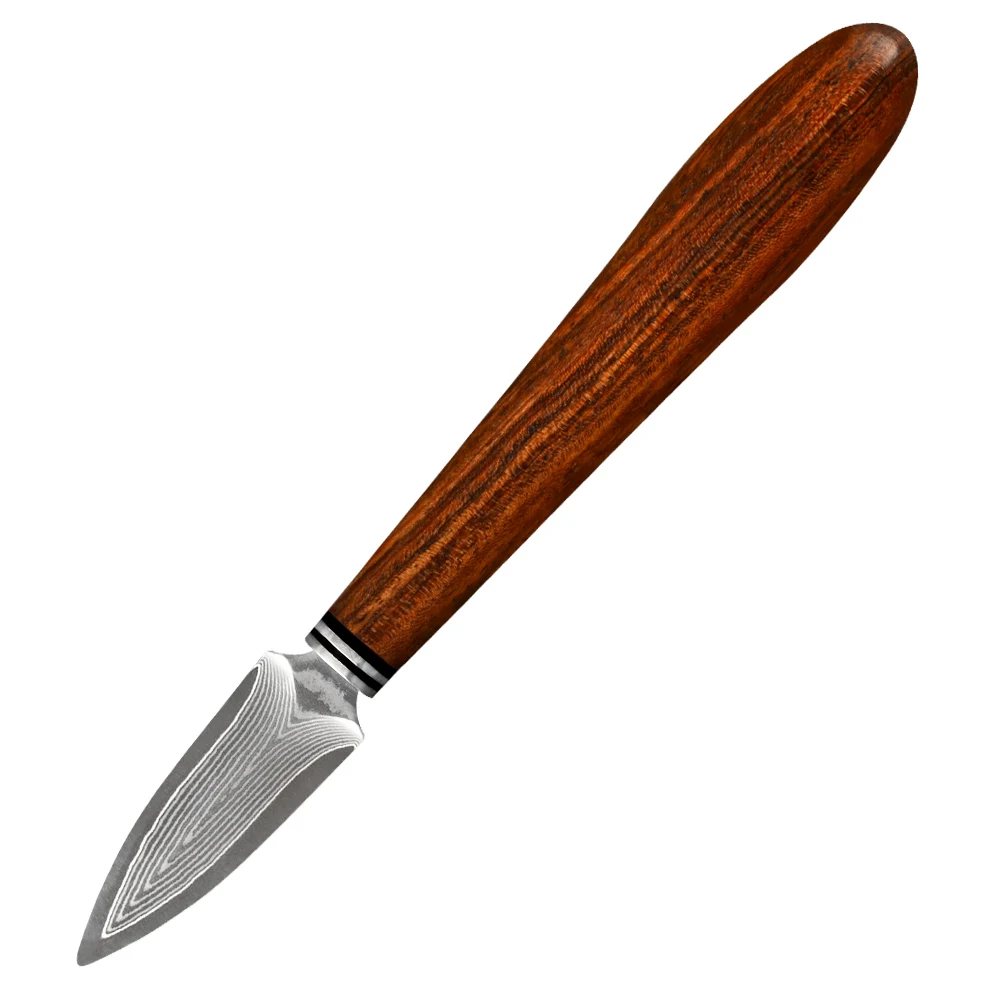 Qing Rosewood Pu-erh нож для чайной церемонии 9Cr14 Дамасская стальная игла черный чай пуэр