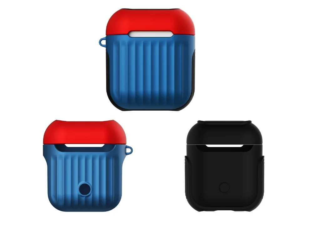 Мини Airpods чехол для Apple противоударный наушников беспроводной Bluetooth коробка Air Pods