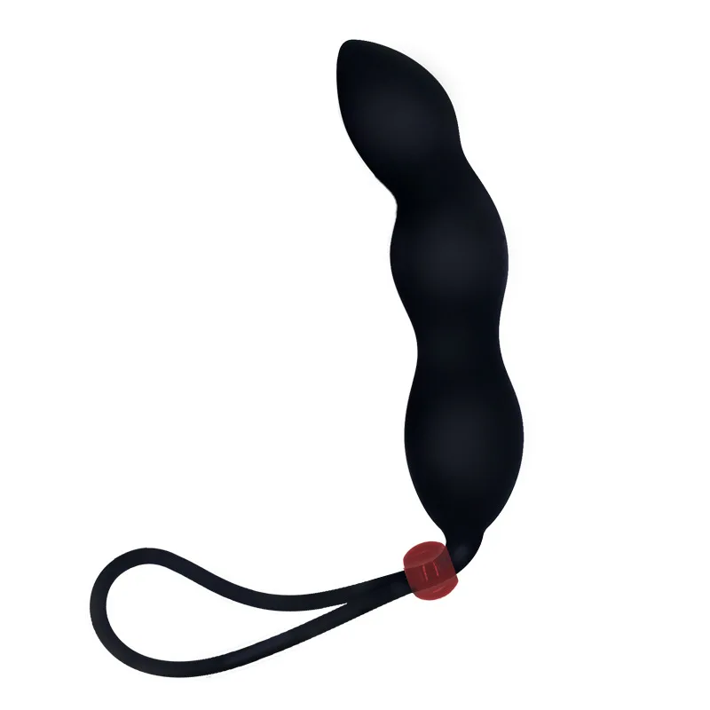 Anal beads butt plug male penis lock bondage ball stretcher erotic G-spot Silicone delay time Ejaculation no vibrator Sex Toy |