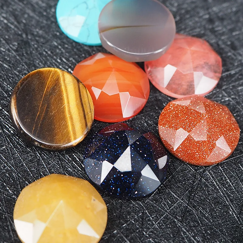 Ювелирная фурнитура бусина без отверстий кабошон аксессуары сделай сам для