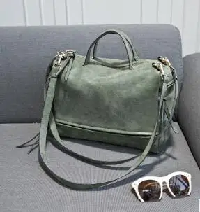 army green handbag Beibaobao, женская кожаная сумка, женская сумка-мессенджер, сумка на плечо, женская сумка, для женщин, через плечо, Para Motocicleta A10148 - Цвет: army green handbag