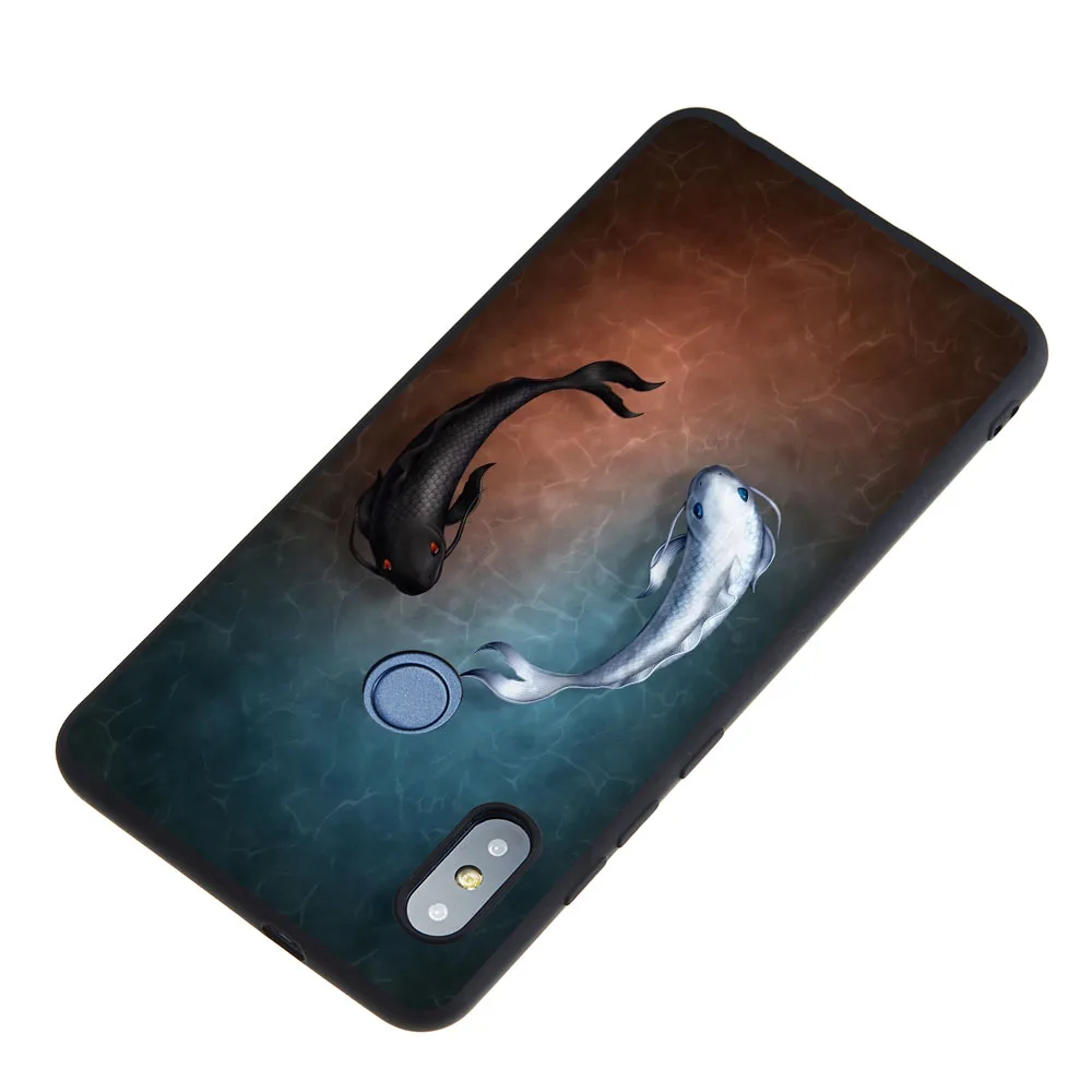For Xiaomi Redmi Note 5 5A pro Pro Soft Silicone Cases Luxury Flamingo Leaves Cat Fish Design Cover Coque |
