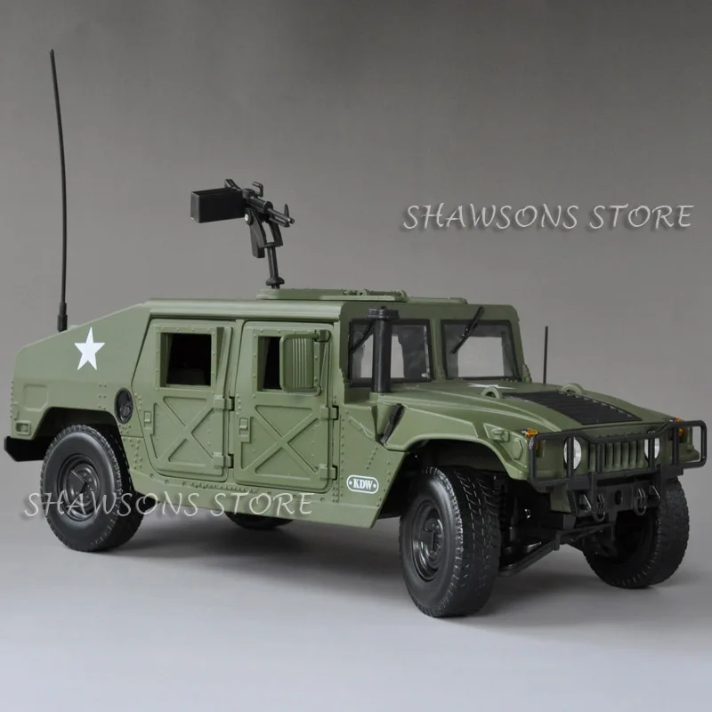 1:18 литая металлическая модель автомобиля игрушки для военного внедорожника Hummer