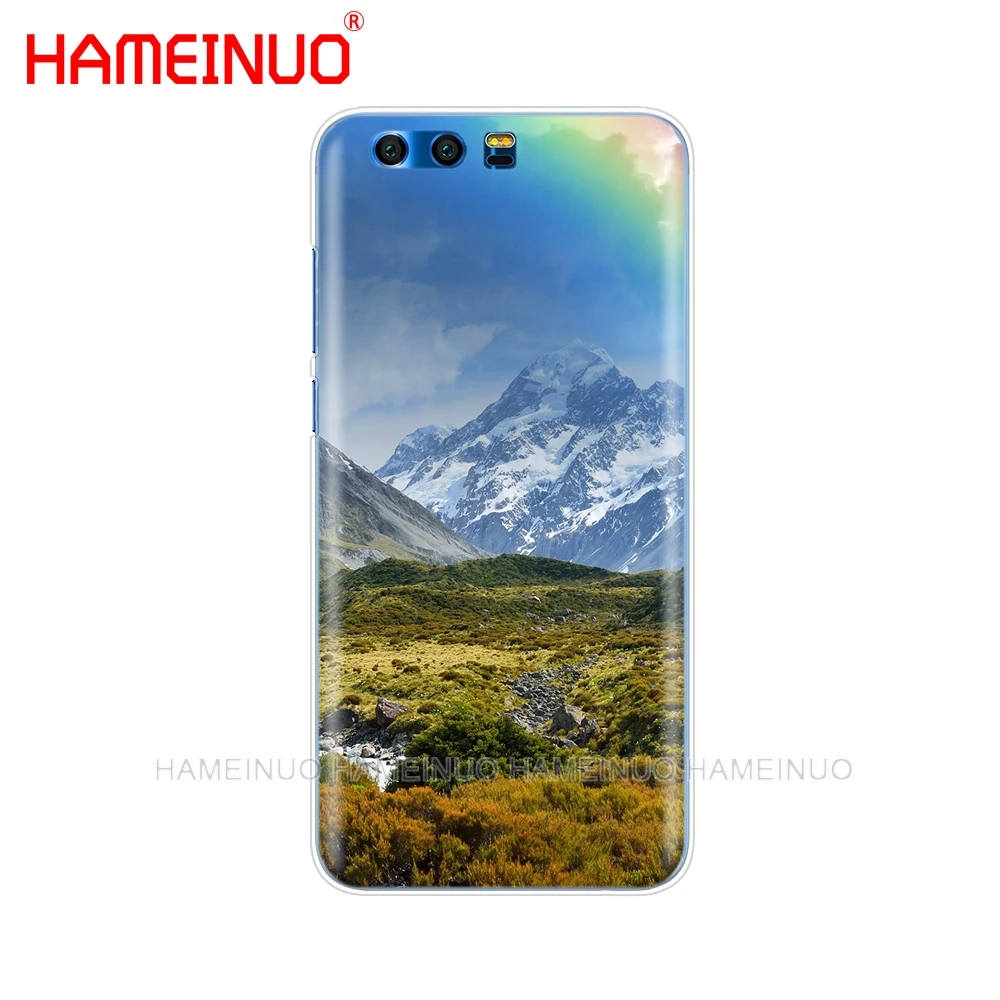 HAMEINUO чехол для телефона с изображением горы леса облаков Huawei Honor 10 V10 4A 5A 6A 7A 6C 6X 7X 8 9