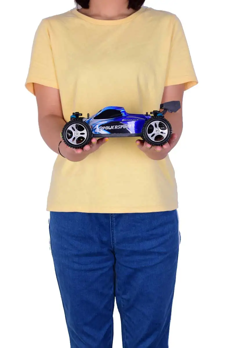 Wltoys A959 2,4G 1/18 4WD 50 км/ч RC гоночный автомобиль Высокая скорость внедорожник RC автомобиль синий
