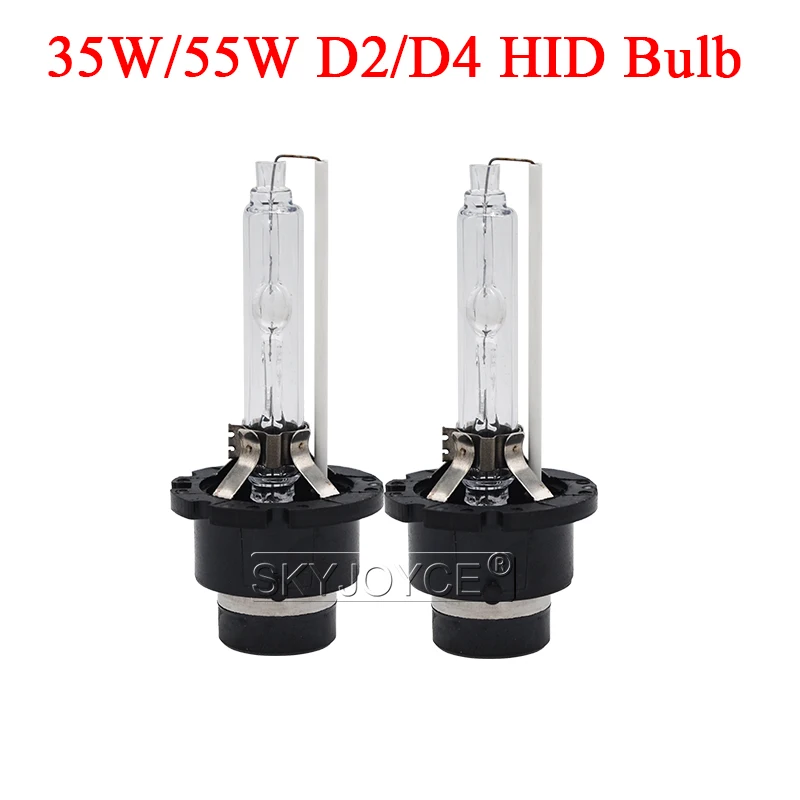 Комплект ксеноновых фар SKYJOYCE 55 Вт Xenon D2S HID 35 D2R 4300K 5000K Сменная Лампа 6000K 8000K D4R D4S