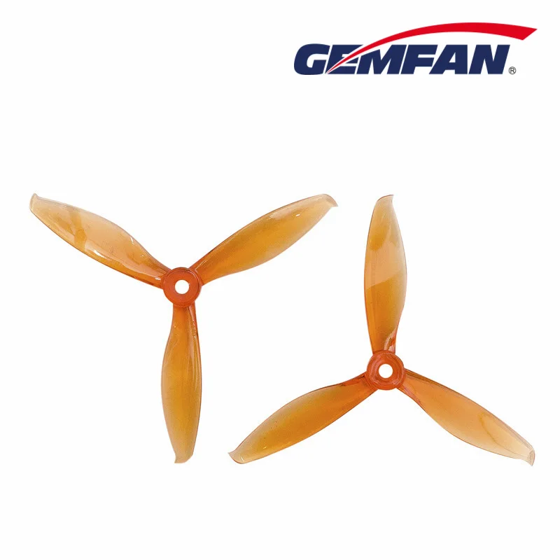 24 шт./12 пар трехлопастные пластиковые пропеллеры Gemfan Flash 5149 5 дюймов CW CCW