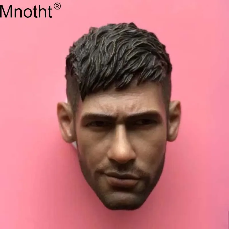 

Mnotht Ba Sane Mar Head Carver Toy 1/6 Male Soldier Head Sculpt Model Accessory for 12in Action Figure Collection Gift m2n