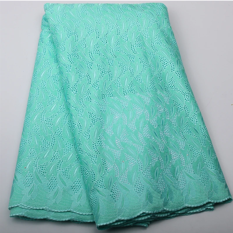 Зеленый цвет бесплатная доставка Высококачественная швейцарская вуаль кружева
