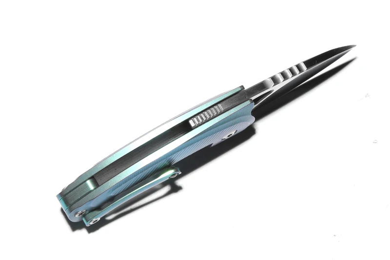 Два солнца TS68 M390 лезвие Flipper ball brearing Мини Складной нож титановые походные