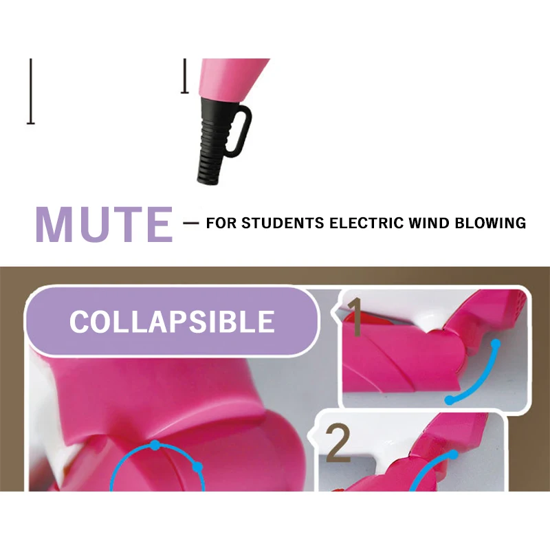 Складной мини фен traveller Портативный компактный защиты волос Воздуходувы личную