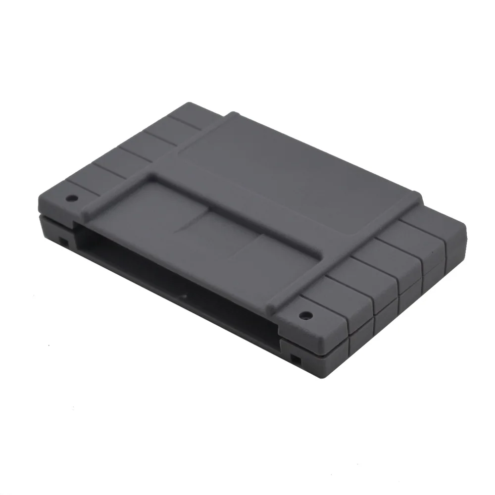 10 шт. чехол для Nintendo SNES super unlimited game card (2 винта из нержавеющей стали 3 8 мм) серая