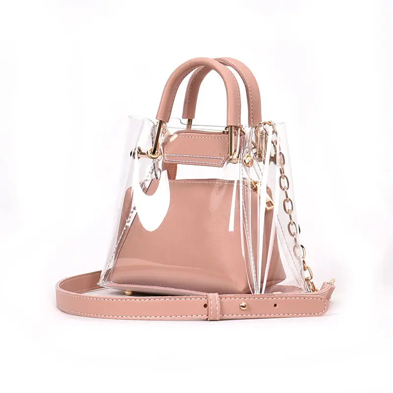 PACGOTH 2018 Новая мода супер горячей Пластик сумки на плечо Для женщин Летняя Сумка