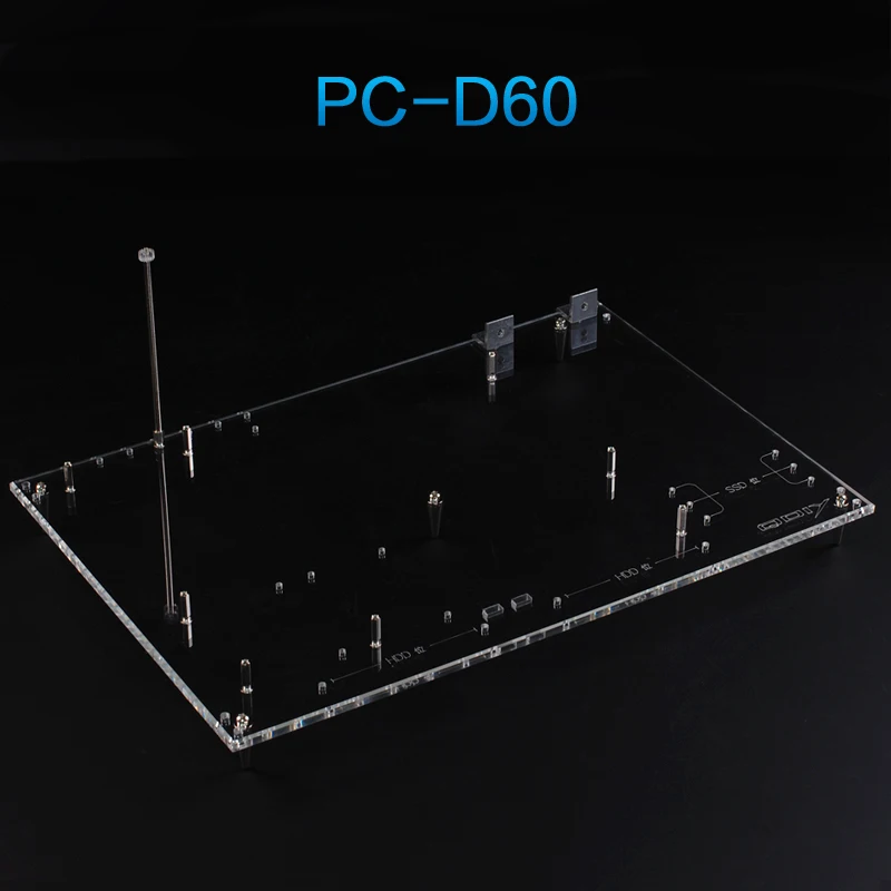 qdiy pc d60 на продаже персонализированных прозрачный акриловый водной охлажденный