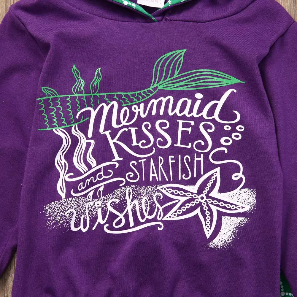 Модные комплекты одежды для маленьких девочек мармеладные толстовки топы штаны