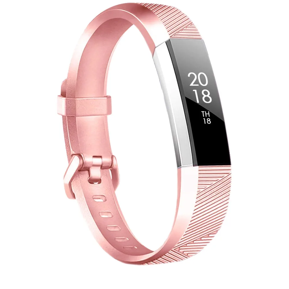 Honecumi Для Fitbit Alta HR banje Шампань/розовое золото/серебро Смарт-часы ремешок для Fitbit Alta HR аксессуар Браслет
