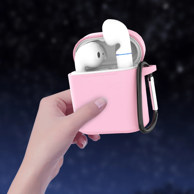 Чехол для наушников для huawei Honor FlyPods Fly Pods Pro защитный силиконовый чехол с металлический карабин с крюком противоскользящая оболочка для Honor