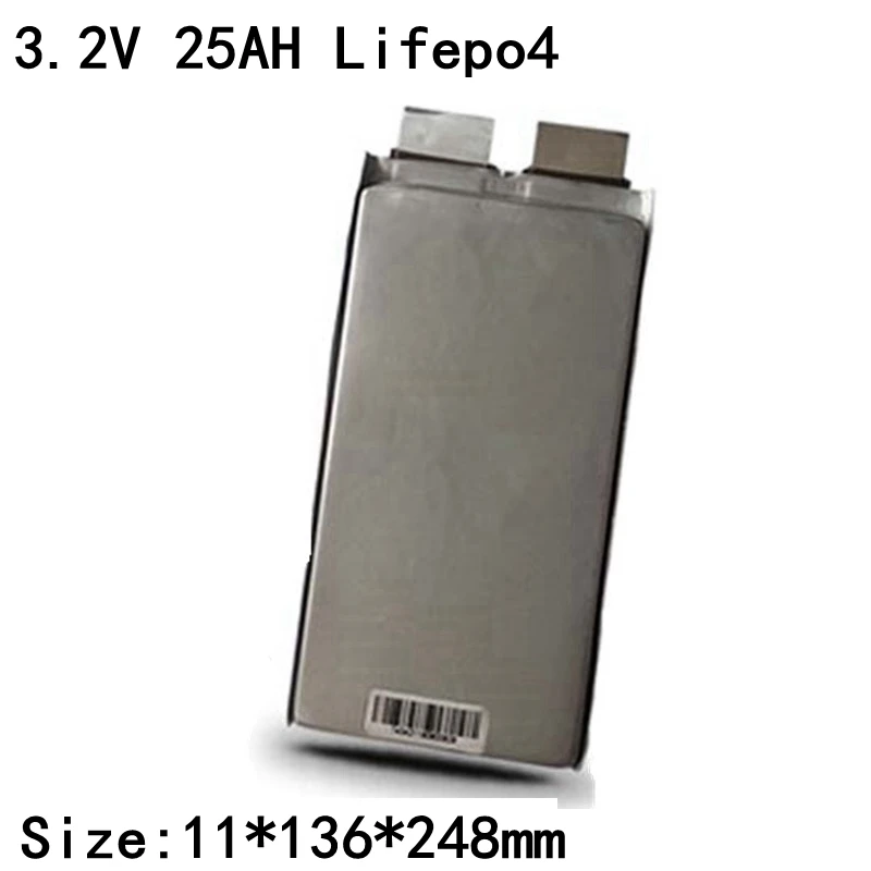 4 шт./лот Lifepo4 3 2 в 25 Ач а разрядные элементы Diy 12 аккумулятор для электромобилей