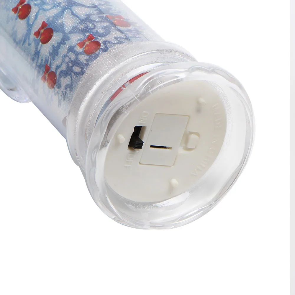 6 шт. рождественские свечи украшения для дома Светодиодная свеча с батареей без