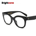 Brightzone очки Для мужчин и Для женщин Для мужчин однотонной превышает светильник ободковая оправа, очки с оправой для глаз коробка близорукость готовой продукции оправы для очков