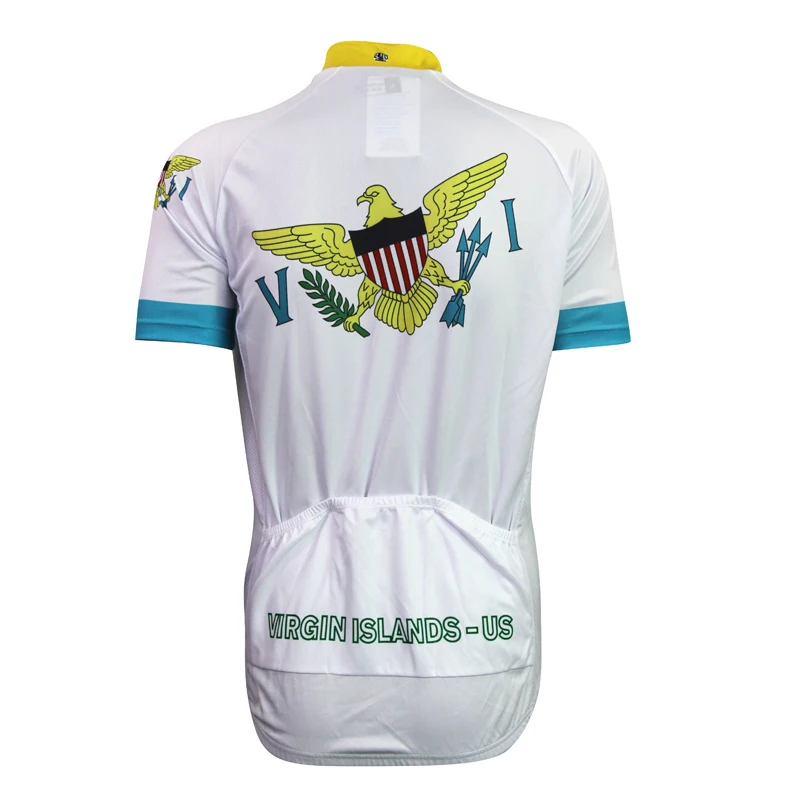 Cycling Racing Clothes Short Sleeve VIRGIN ISLANDS sport clothing hombre Mens Jersey Clothing Bike Shirt | Спорт и развлечения