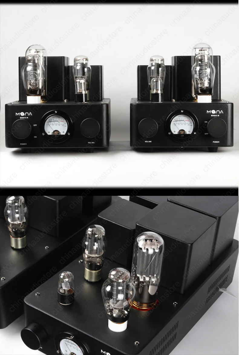HiFi MONA 845 ламповый усилитель пара 845 Моно блок стерео одиночный класс А ламповый усилитель, 300B водительский этап, 6SL7 предусилитель