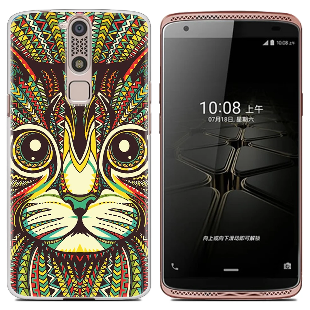 7 Чехол для телефона ZTE Axon mini, 5,2 дюймов, милый мультяшный высококачественный мягкий чехол из ТПУ с рисунком, силиконовый чехол - Цвет: 7