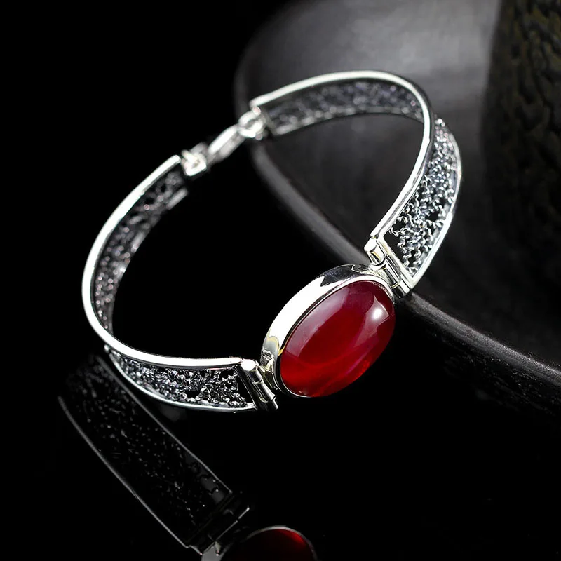 Браслеты для Для женщин 100% реального стерлингового серебра 925 Fine Jewelry Натуральный