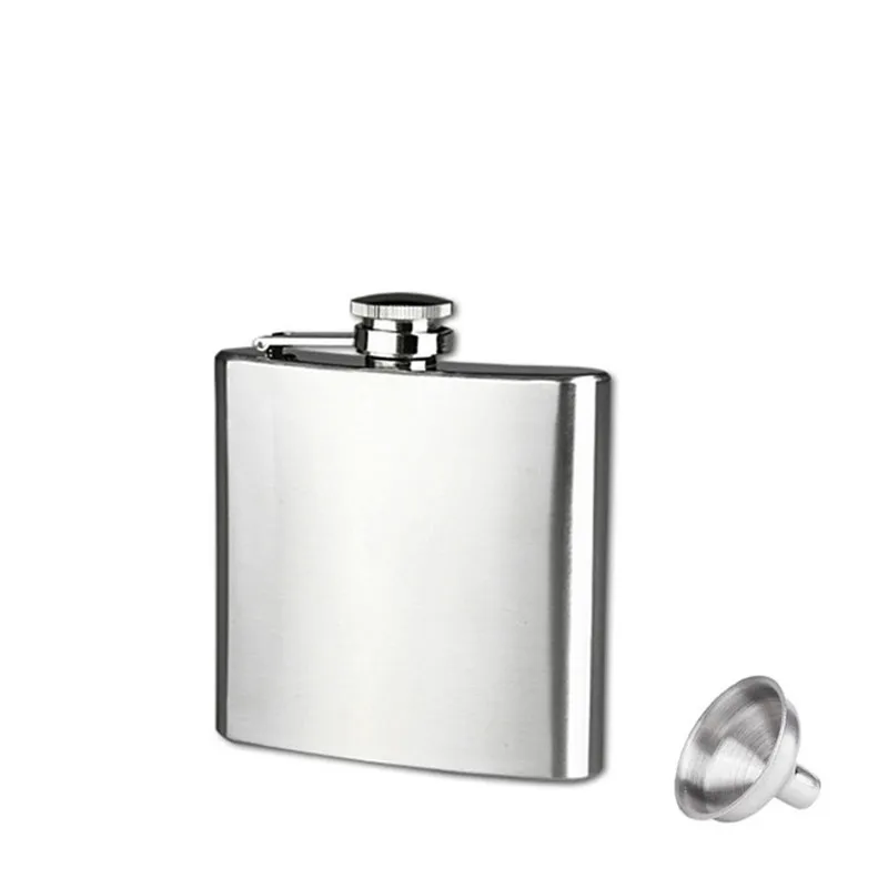 Stainless Steel Hip Flasks 3.5 oz Whisky Bottle Wine Flask Travel Alcohol Pocket D5 | Дом и сад