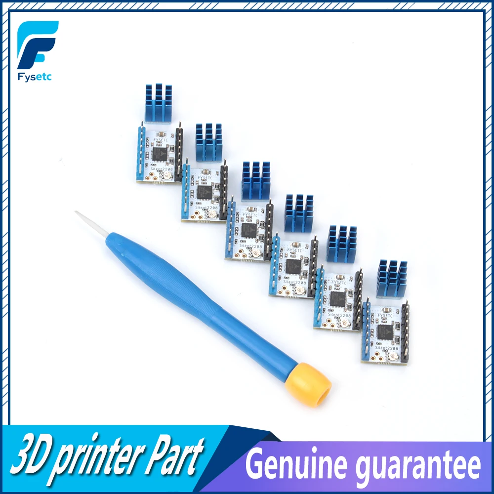 100pc TMC2208 v1.2 Stepping Motor Mute Driver Stepstick Power Tube Built-in Driver Current 1.4A Peak Current 2A Replace TMC2100