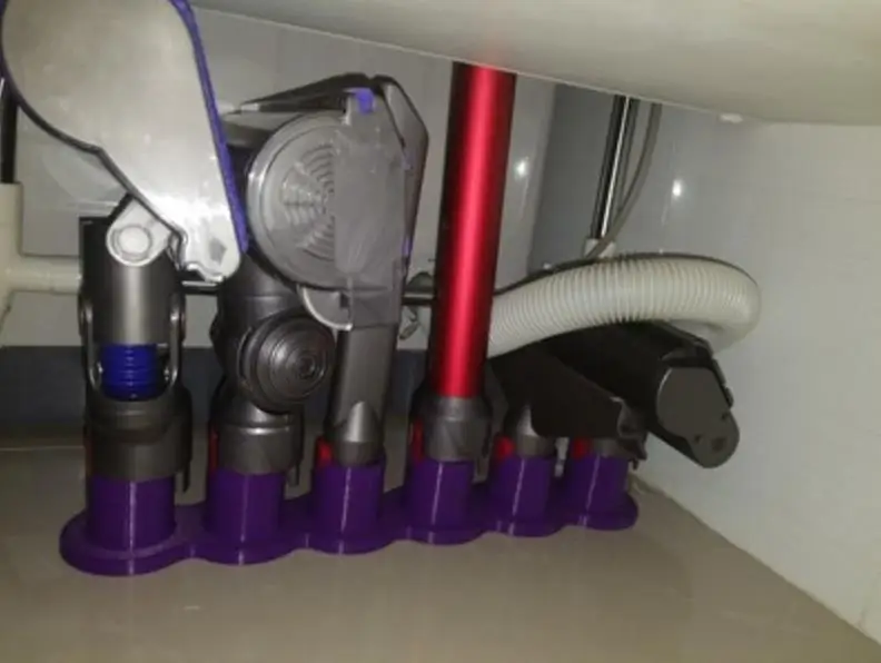 Style 2-6 holes Аксессуары, стеллаж для хранения Dyson V7 V8 V10, абсолютные щетки, инструмент, насадка, база, стойка, кронштейн, органайзер, контейнеры, запчасти - Цвет: Style 2-6 holes