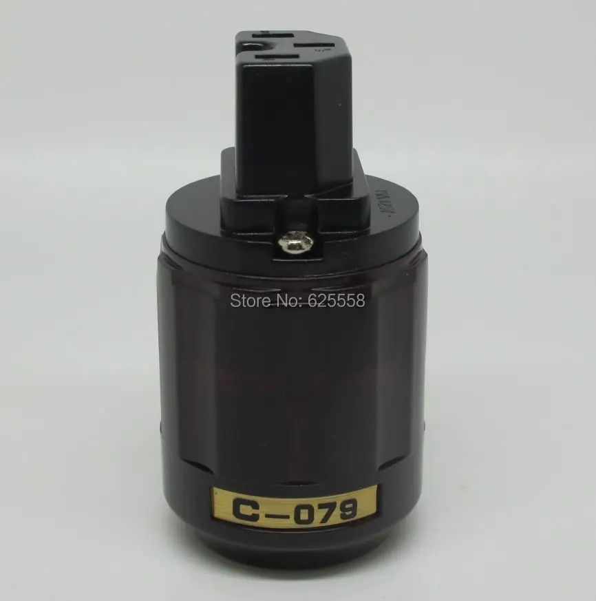 Новая позолоченная стандартная штепсельная вилка IEC для аудио разъема |