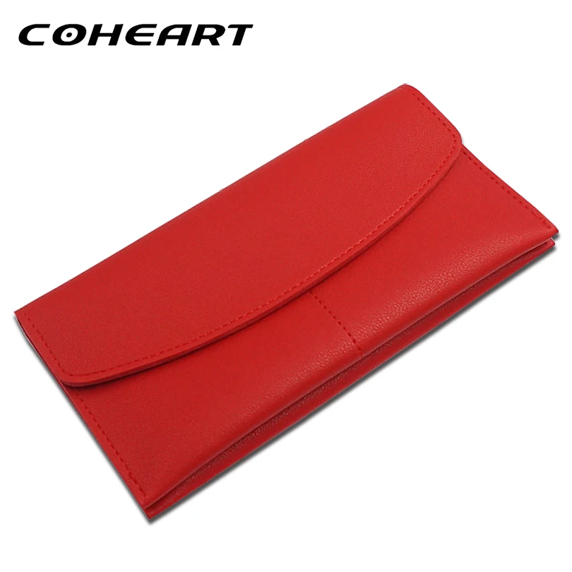 COHEART женский кошелек простой стиль высококачественный Женский Длинный