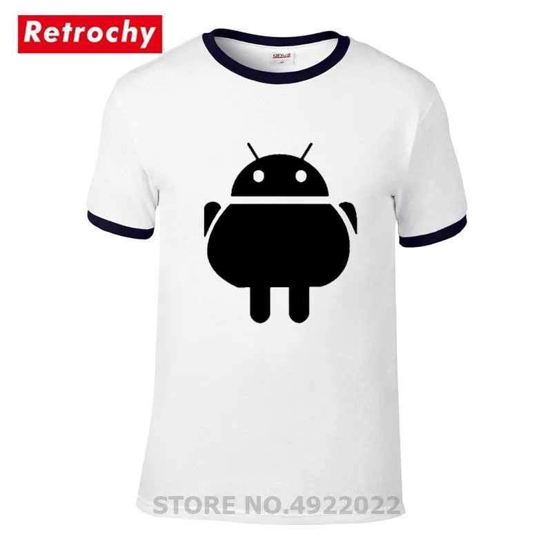 Футболка с забавным дизайном I'm Fat Bird на базе Android Мужская дышащая футболка в