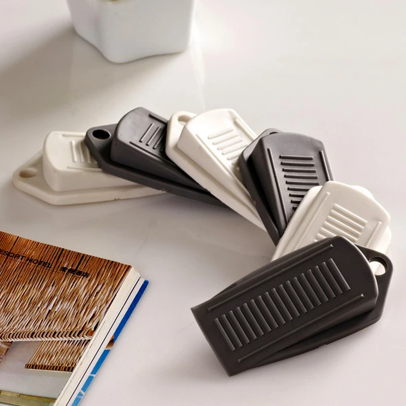 Горячая продажа 3 шт случайный цвет ПВХ двери стоп Дети продукты - Цена: 349,22 руб.