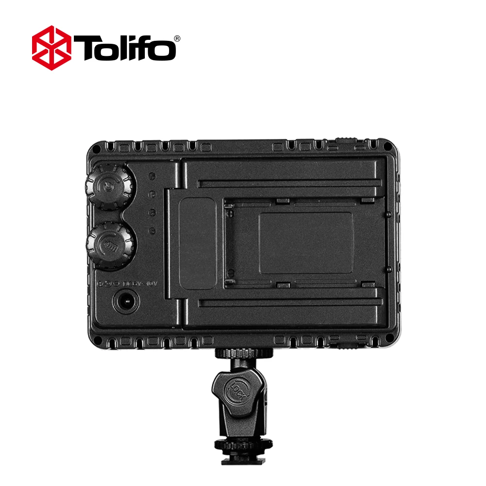 Tolifo PT-204b 204 ярких светодиодов Bi color 3200K-5600K светодиодное освещение для видеосъемки