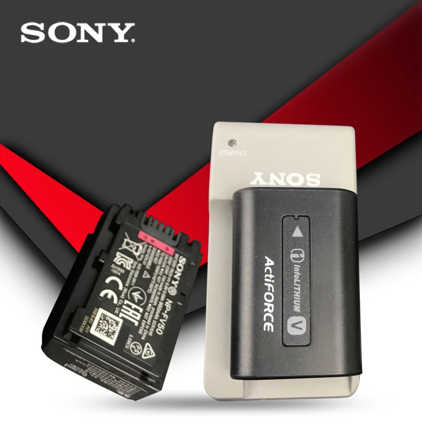 2 шт. sony NP-FV50 Батарея NP FV50 HDR XR550E XR350E CX550E CX350E CX150E DCR SR68E SX83E SX63E SX43E CX230+ Зарядное устройство